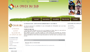 Conception site internet association lacroixdusud par idcomweb